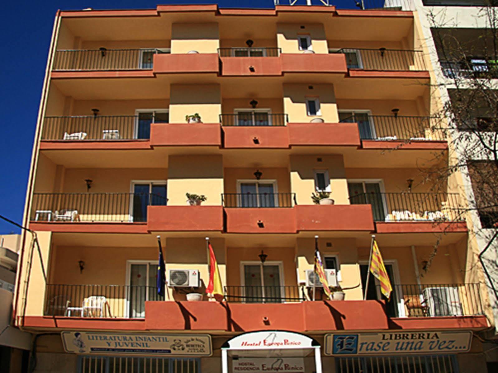 Hostal Residencia Europa Punico Ibiza Town Exterior photo